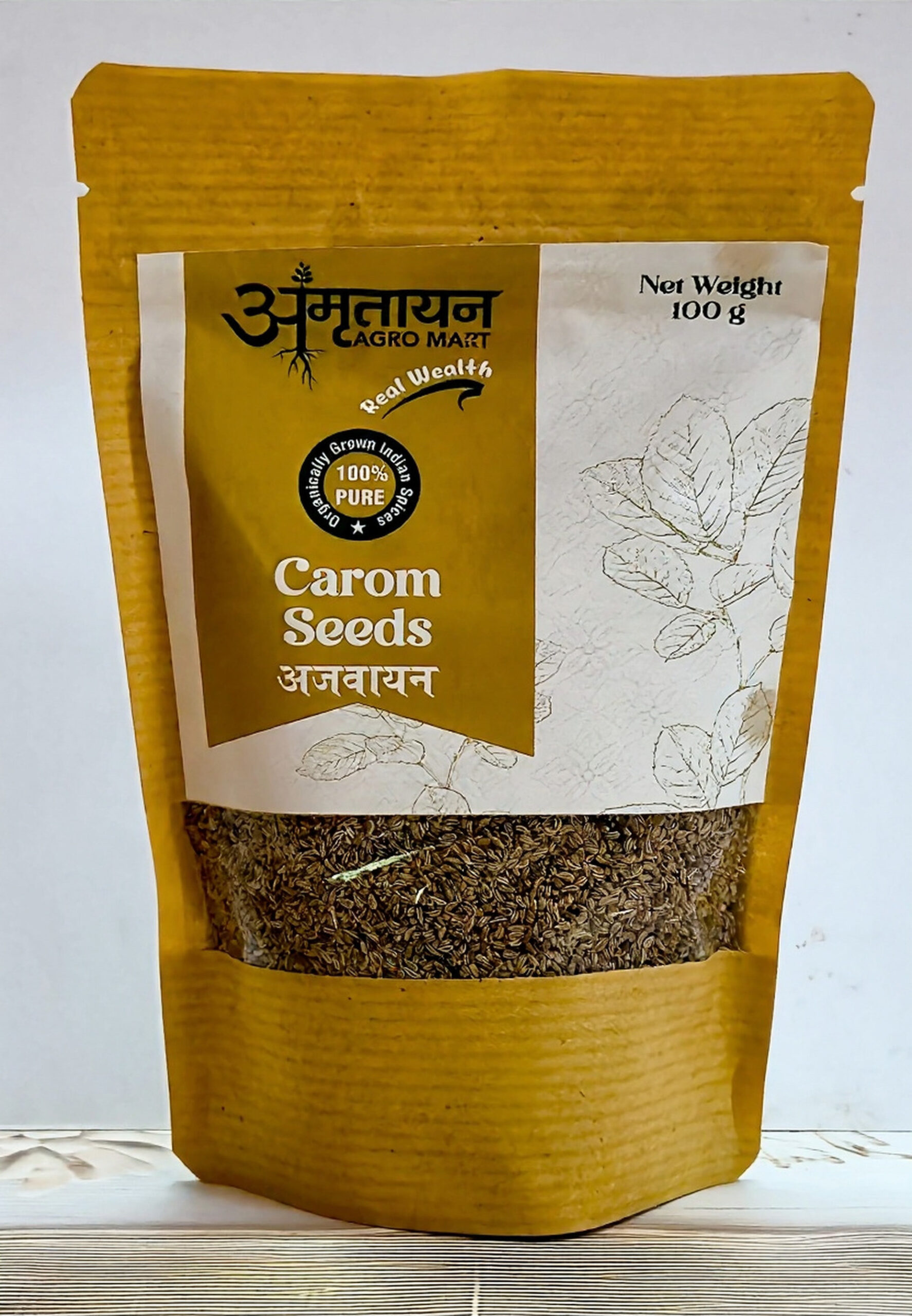 Premium-Quality Ajwain / Carom Seed-100 g