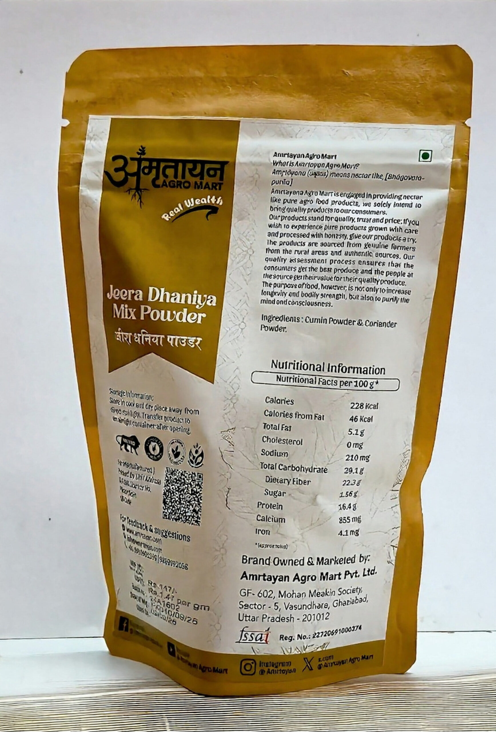 Jeera & Dhanya Mix Powder-100 g - Image 2