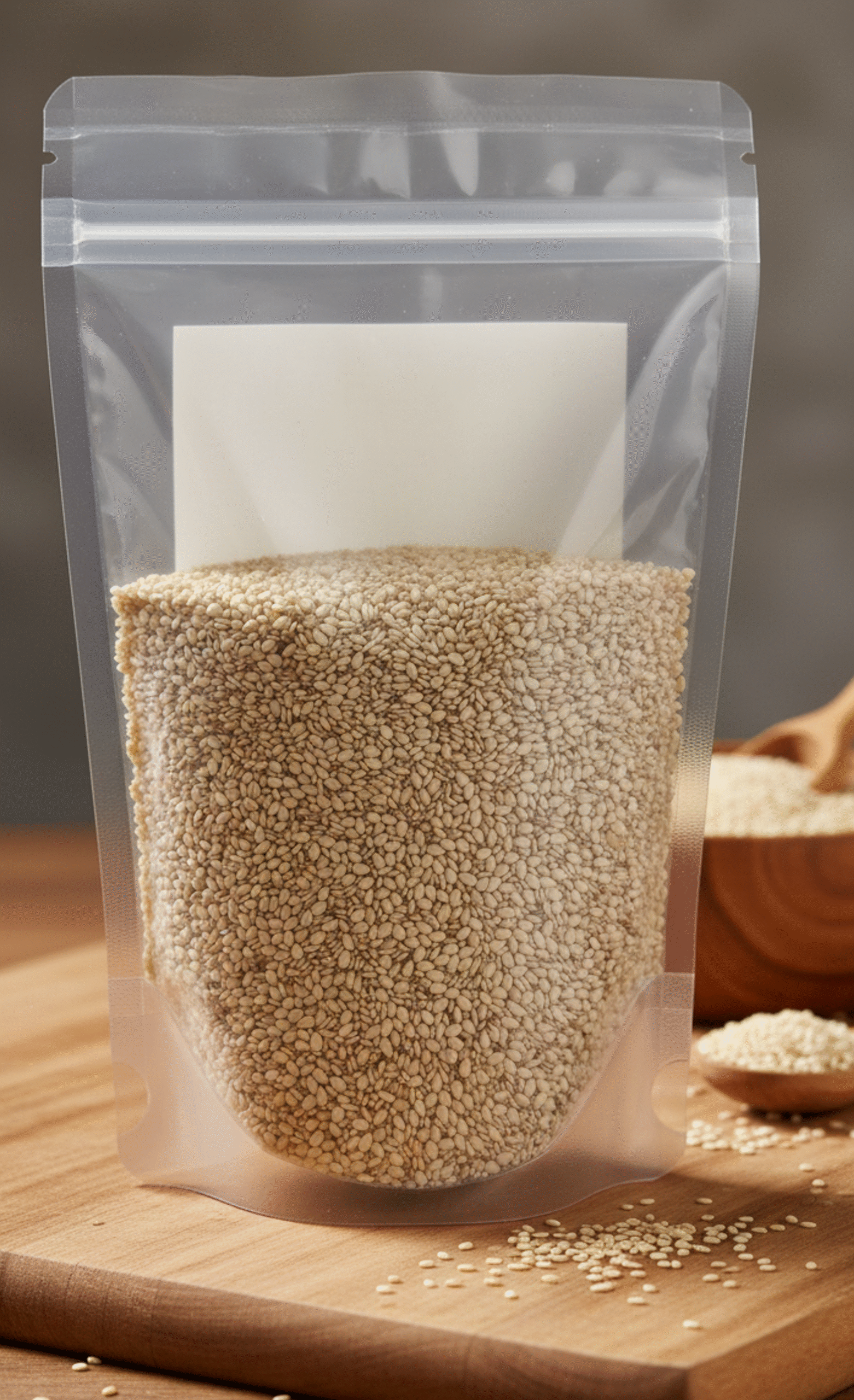 Organic Sesame(Til) White -250 g - Image 2